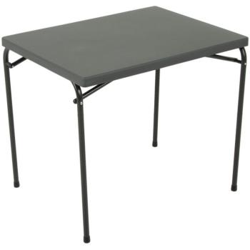 Skládací stolek do kempu / na dovolenou pro 2 - 4 osoby, šedý, 60x80 cm