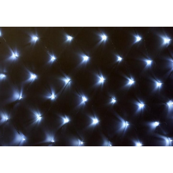 Vánoční osvětlení - světelný závěs venkovní / vnitřní - voděodolný, do zásuvky, 3x3 m