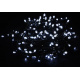 LED řetěz venkovní / vnitřní - vodotěsný, na zahradu / do bytu, studeně bílý, 18 m