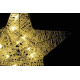Vánoční 3D svítící hvězda do interiéru, na baterie, vnitřní, 25 cm