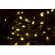 Světelný řetěz na vánoční stromek teple bílý, venkovní / vnitřní, 8 m