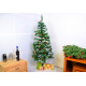 Umělý vánoční stromeček - zasněžený vzhled se šiškami, vč. stojanu, 1,5 m