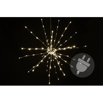 Vánoční výzdoba - meteorický déšť venkovní / vnitřní, 120 LED, 60 cm