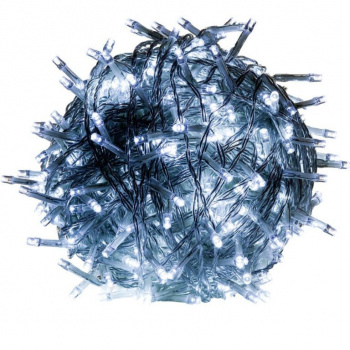 Vánoční LED řetěz venkovní / vnitřní, transparentní kabel, 50 diod, 5 m
