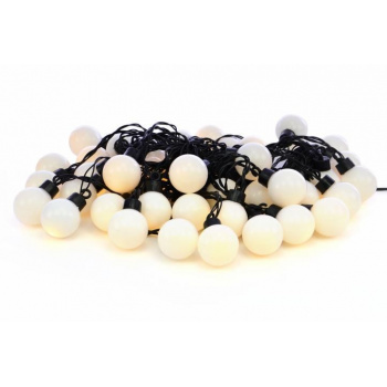 Osvětelní na párty a večírky- řetěz s plastovými koulemi, 22 m