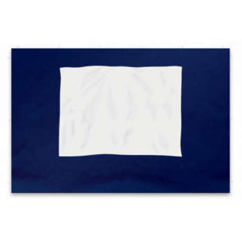 Boční plachty s oknem pro zahradní altány 3x3 m, 2 kusy, modré