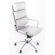 Designová kancelářská židle, EKO kůže, vysoká nosnost 150 kg