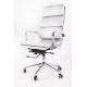 Designová kancelářská židle, EKO kůže, vysoká nosnost 150 kg