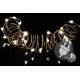Vánoční řetěz - drátek s mini LED diodami, do zásuvky 230 V, vnitřní, 4,9 m