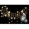 Vánoční řetěz - drátek s mini LED diodami, do zásuvky 230 V, vnitřní, 4,9 m