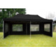 Samostatná plachta střechy pro zahradní altány 3x6 m, černá