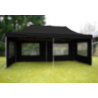 Samostatná plachta střechy pro zahradní altány 3x6 m, černá