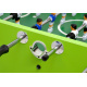 Designový zelený stolní fotbal pro děti i dospělé, 139,5x73,5x90,5 cm, 75 kg, MDF