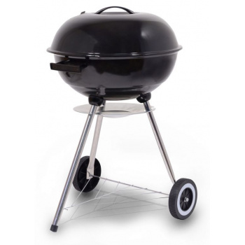 Kotlíkový gril s víkem, smaltovaná ocel, regulace vzduchu, průměr gril. plochy 44 cm