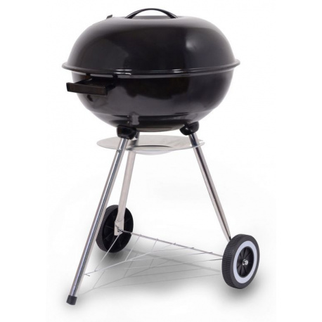 Kotlíkový gril s víkem, smaltovaná ocel, regulace vzduchu, průměr gril. plochy 44 cm