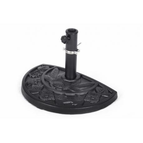 Okrasný stojan pro půlkulaté zahradní slunečníky, 9 kg