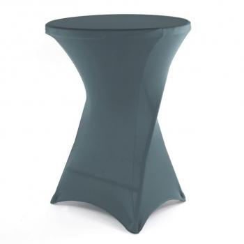 Elastický designový potah na vysoký kulatý stolek ke stání, Ø 80 cm x 110 cm