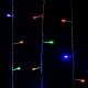 Vánoční svítící LED řetěz barevný, venkovní / vnitřní, zelený kabel, 200 diod, 20 m