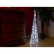 Vánoční dekorace - velký svítící jehlan, venkovní / vnitřní - voděodolný, LED diody, 90 cm