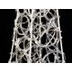 Dekorativní osvětlení do bytu - svítící kužel na baterie, časovač, 30 LED, 60 cm
