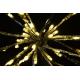LED meteorický déšť venkovní / vnitřní, teple bílý, 230 V, 40 cm