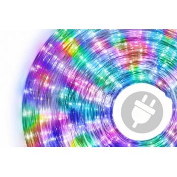 Odolný světelný kabel barevný LED, do zásuvky 230 V, venkovní / vnitřní, 10 m