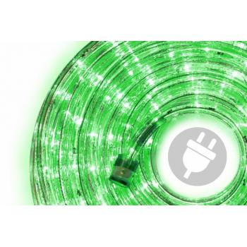 Vánoční osvětlení- světelný kabel venkovní / vnitřní, zelený, 230 V, 10 m
