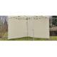Boční stěny pro altány 3x3 m, bez oken, 2 kusy, krémové