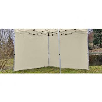 Boční stěny pro altány 3x3 m, bez oken, 2 kusy, krémové