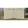 Boční stěny pro altány 3x3 m, bez oken, 2 kusy, krémové