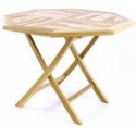 Dřevěné zahradní stoly
