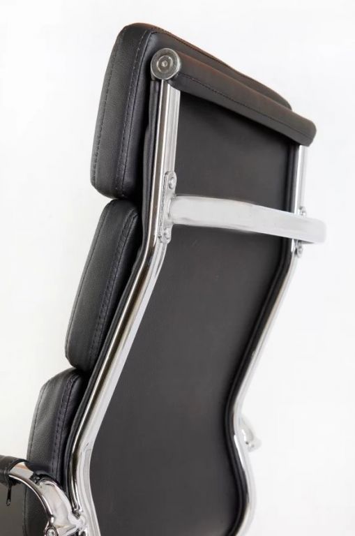 Luxusní kancelářské křeslo s kovovou základnou, nosnost 150 kg
