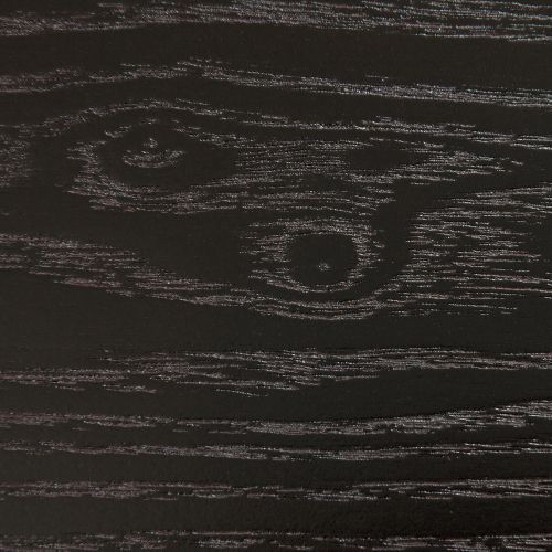 Designová nástěnná polička, levitující provedení, tmavé dřevo