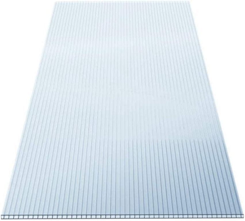 Plastové polykarbonátové desky ke skleníku 15 ks, deska 121x60,5 cm (tloušťka 4 mm)